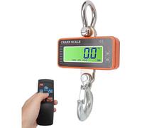 Balance Suspendue Robuste Balance De Pesée électronique Portable Balance De Grue Numérique Balance Suspendue Industrielle Robuste avec Télécommande Affichage LED, 300kg