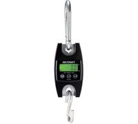 Balance suspendue VOLTCRAFT HS-100 Plage de pesée (max.) 100 kg Lisibilité 100 g noir 1 pc(s)
