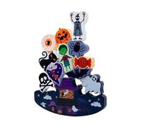 Balance Toy Stacking Game | Building Blocks | Halloween Christmas Stacking Blocks, Wooden Balance Toy, Halloween & Christmas Wooden Building Blocks Educational Balance Toy For Home, School, Travel