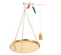 Balance Traditionnelle Chinoise en Cuivre 250g, Style Rétro | Mécanisme à Tige et Poids, Modèle Portable Plateau, Finition Vintage, Usage Décoratif et Marché