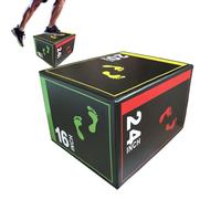 Balance Training Equipment For Beginner Youth Deadlift Squat Skipping Speed Garage | Box Jumps For Home Gym - Non-Slip Exercise Box, Trainer Balance Cube Professional Non-slip