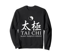 Balance Tranquility Strength Tai Chi Spiritual Sweatshirt