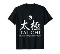 Balance Tranquility Strength Tai Chi Spiritual T-Shirt