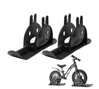 Balance Vélo Ski Neige | 1 Paire de vélos d'entraînement pour | Pièces de Rechange antidérapantes pour draisie, extérieur, Aventure, chemins, Montagne, Parc | Vélo Quotidien aventurier, Rue