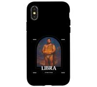 Balance Zodiaque Ours Astrologie Balance Cosmique Queer Pride Const Coque pour iPhone X/XS