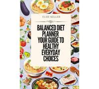 Balanced Diet Planner Your Guide to Healthy Everyday Choices: Meal planning, motivation, and mindful lifestyle tracking