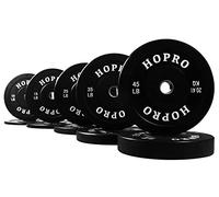 BalanceFrom Fitvids Plaque de pare-chocs olympique avec barre en acier à code couleur, paires ou ensembles