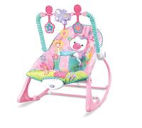 Balancelle Bébé- Chaise à bascule électrique pour bébé, nouveau-né, musique, sommeil apaisant, inclinable, - 3 vitesses - Musical