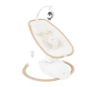 Babymoov Balancelle Bebe Electrique Swoon Hoop - Télécommande incluse Ultra Confort Assise Rotative - Arche de jeux
