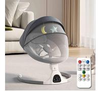 Balancelle Bebe Electrique,Aomdom Balancelle pour Bébé,avec télécommande et Bluetooth pour se connecter au Smartphone