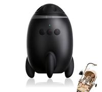 Balancelle Bebe Electrique, Berceur Automatique Bebe avec 11 Bruits Blancs, Bluetooth, Batterie 1200mAh, Charge en Cours d'Utilisation, Universel pour Poussette