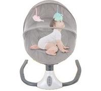 Balancelle Bébé S-Y608, Angles de Balancement Réglables, Musique Intégrée & Bluetooth, Capacité de Charge 18kg