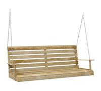 Balancelle Bois de pin imprégné 155x65x60 cm