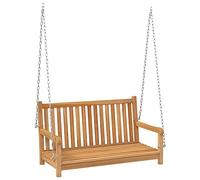 vidaXL Balancelle Bois de teck massif 114x60x64 cm 316628