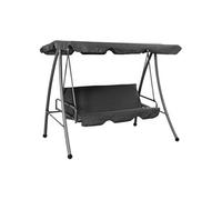 Vidaxl Balancelle De Jardin Avec Auvent Anthracite 192x118x175cm Acier