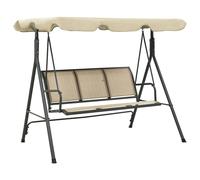 Balancelle de Jardin avec Baldaquin Balançoire Terrasse Extérieur Patio vidaXL