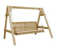 Balancelle de Jardin Balançoire Aire de Jeux Patio Bois de Pin Imprégné vidaXL