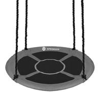 Balancelle de jardin - SPRINGOS - Nestschaukel - Diamètre 110 cm - Capacité 150 kg - Couleur Noir