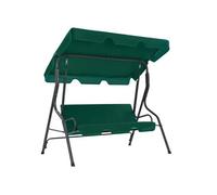 Balancelle De Jardin Vert 170 X 110 X 153 Cm Tissu