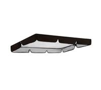Balancelle de rechange imperméable pour terrasse 2-3 places, idéale pour détente et confort dans le jardin, 249 x 185 x 18 cm