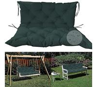 Balancelle en bois imperméable 23 places avec dossier pour terrasse et jardin avec attaches antidérapantes pour intérieur/extérieur détente et confort