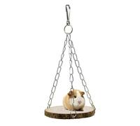 Balancelle Hamster - Lit Hamac en Bois pour Escalade - Balançoire Échelle