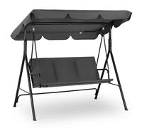Strattore Balancelle Hollywood Balançoire Swing de jardin 170 x 115 x 153 cm - Anthracite