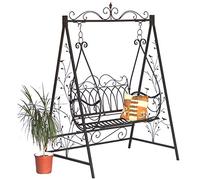 Balancelle hollywoodienne Gondole 1868 en métal fer forgé - Pour jardin