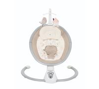 Balancelle pour bébé électriqueTwiddle Beige - KikkaBoo