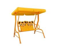 Vidaxl Balancelle Pour Enfants Jaune 115x75x110 Cm Tissu