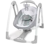 INGENUITY Balancelle Power Adapt Portable Swing - USB - Pliable - 61 x 77 x 53 cm - Multicolore - Dès la naissance gris TU