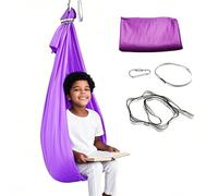 Balancelle Sensorielle d'Intérieur-Hamac de Jeu pour Tout-Petits - Portable Doux Relaxant pour Jardin Terrasse Camping Classe Chambre Arbre