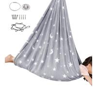 Balancelle Sensorielle pour - Hamac Pivotant Lumineux Ajustable,Balançoire Aérienne Sensorielle pour Hamac,pour Chambre À Coucher Salon Entrée Chambre De Bébé Relaxation Et Apaisement