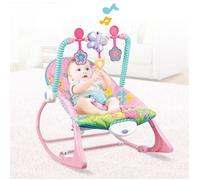Balancelle Transat Bébé- Chaise à bascule électrique pour bébé, nouveau-né, musique, sommeil apaisant, inclinable, - 3 vitesses