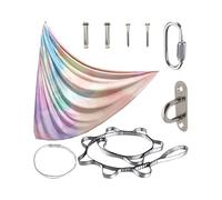 Balancelles Cocoon Plafond - Siège Cocooning Intérieur Extérieur - Accessoire Yoga Respirant Suspendable Pour Garçons Filles Famille