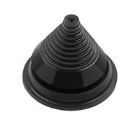 Balancer Lame de tondeuse à gazon, test rapide de l'équilibre pour affûter les couteaux, les lames de débroussailleuse, lame de rechange avec jeu d'adaptateurs 3 et 6 lames en acier