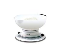 Balances de cuisine Add & Weigh - Cadran rotatif analogique, Aqua Weigh liquides, bol avec bec verseur, poignée en caoutchouc + base antidérapante ,