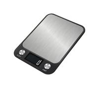 Balances de cuisine, Balance de cuisine numérique table 5 kg/10 kg, en acier inoxydable, outil balance électronique haute précision for le commerce, pour le bureau,(10Kg 1g)