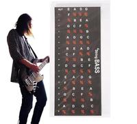 Balances De Frettes De Guitare Pour Basse | Couleur Des Autocollants Facile | Autocollants Pour Guitare Pour - Basse Acoustique Pour Débutants Vous Aidant À Apprendre Les Gammes Et Les Accords Sa