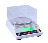 Balances Numériques, 300/600/1000g Balance électronique haute précision 0.01g numérique bijoux électriques gramme or mme pièce laboratoire banc BT457B(1000g 0.01g HBM)