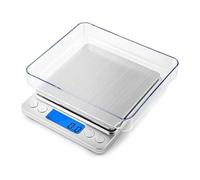 Balances Numériques, Balance de cuisine numérique 3000g/0.01g, Mini balance à bijoux, alimentaire, poids en grammes et Oz, avec écran LCD/Tare