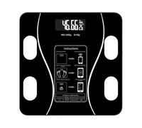 Balances numériques pour poids corporel, échelles de poids salle de bain - échelle de salle de bain numérique IMC pesée - accessoires de gym, analyseur de santé précis avec smartphone
