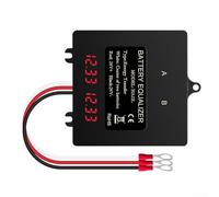 Balanceur Intelligent 2x12V avec Compensation Température | Compatible pour lifepo4, plomb-acide, pour agm, GEL; prolonge la durée de vie des batteries 24V