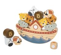 Small Foot Balancier Arche Safari, Jeu de motricité pour Enfants, en Bois, à partir de 3 Ans, Art. 12229