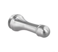 Balancier de roue de pêche, 1 pièce, vis d'insertion anti-collision en alliage d'aluminium pour réparation ou modification de moulinet, doré/gris/noir titane (gris)