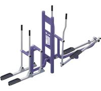 Balancier pour hanches Equipements de sport de rue Presse à jambes d'extérieur Barre d'équilibre Vélo ergomètre