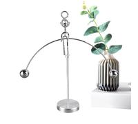 Balancing Game | Art Balance Toy | Stainless Steel Ornament Funny Decor For Desk Birthday Shelf Table Party Home Workplace Holiday Balancing Toys Showcase A Gymnastics-inspired Theme With Charm And De