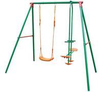 Balançoire 2 barres My Garden SGN-02H 206x156x196h cm en acier pour enfants
