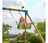 TP Toys Balançoire 3 en 1 Plastique Rotomoulé - Anti-Dérapante et Sangle Anti-UV - Usage Debout, Suspendu ou Balancement - Robuste et Douce au Toucher - Dès 3 Ans - Jusqu’à 60 kg