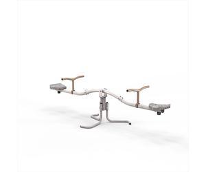Balançoire À Bascule Rotative Premier Âge Pour Jardin Pastel TU